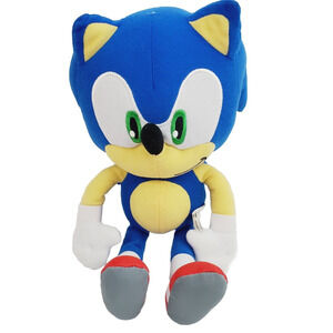 Sonic The Hedgehog Sega Plush Boy's 12" Blue Stuffed Animal Toy Factory Gaming